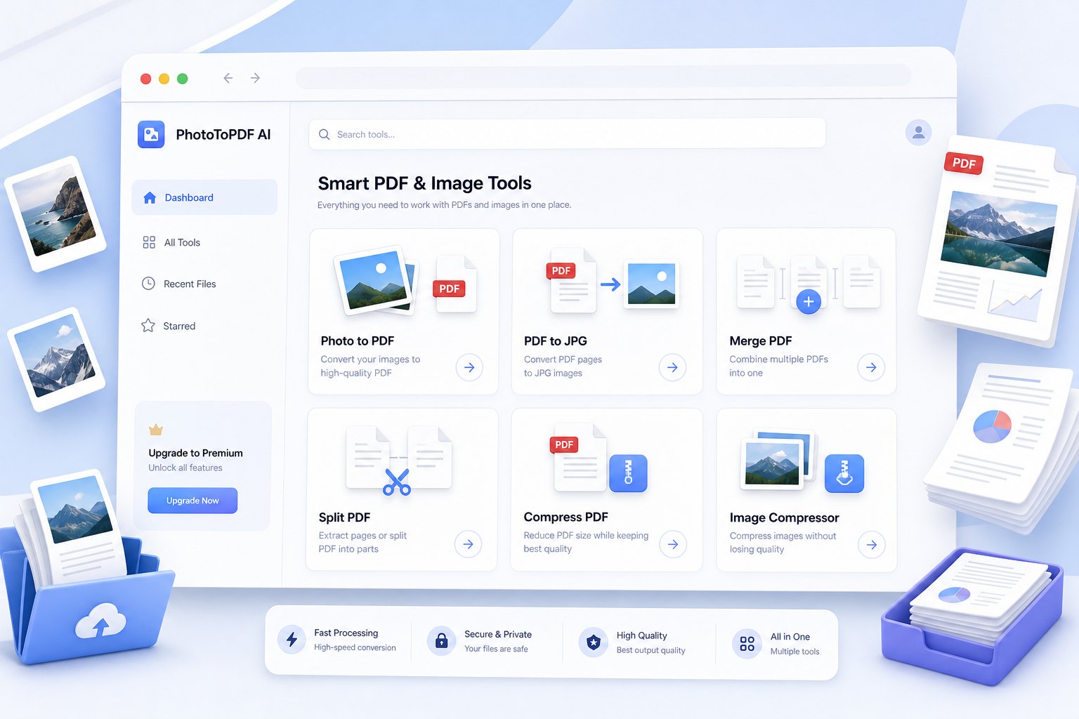 Fix Image Size and Quality Before PDF Export workflow illustration